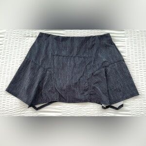 Lucky In Love Size S Faux Denim Asymmetric Hem